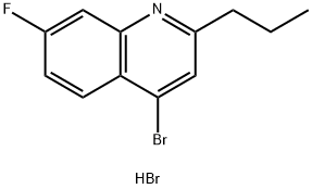 4-Bromo-7-fluoro-2-propylquinoline hydrobromide