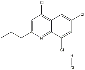 2-Propyl-4,6,8-trichloroquinoline hydrochloride