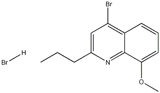 4-Bromo-8-methoxy-2-propylquinoline hydrobromide