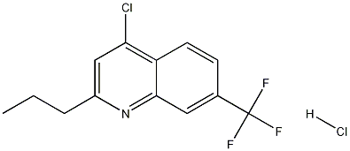 4-Chloro-2-propyl-7-trifluoromethylquinoline hydrochloride