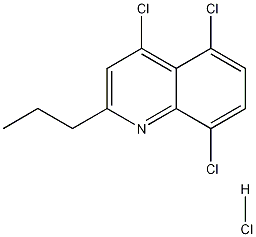 2-Propyl-4,5,8-trichloroquinoline hydrochloride