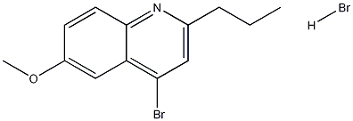 4-Bromo-6-methoxy-2-propylquinoline hydrobromide