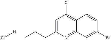 4-Chloro-7-bromo-2-propylquinoline hydrochloride