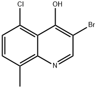 3-Bromo-5-chloro-4-hydroxy-8-methylquinoline