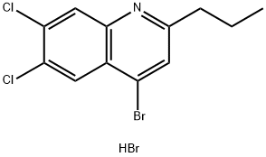 4-Bromo-6,7-dichloro-2-propylquinoline hydrobromide