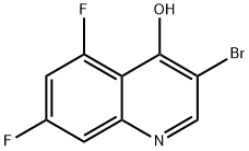 3-Bromo-5,7-difluoro-4-hydroxyquinoline