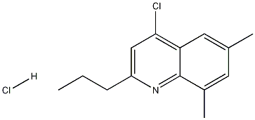 4-Chloro-6,8-dimethyl-2-propylquinoline hydrochloride