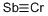 锑化铬(III)