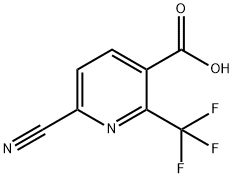 6-氰基-2-三氟甲基烟酸