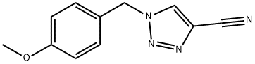 1-(4-Methoxy-benzyl)-1H-[1,2,3]triazole-4-carbonitrile