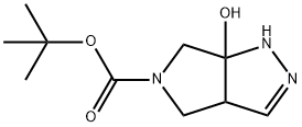 6-羟基-3A,4,6,6A-四氢吡咯并[3,4-C]吡唑-5(1H) - 羧酸叔丁酯