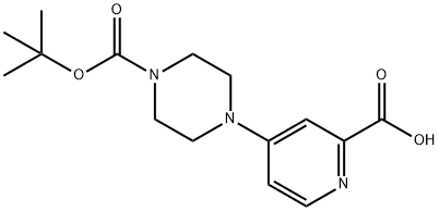 4-[4-(TERT-BUTOXYCARBONYL)PIPERAZIN-1-YL]PYRIDINE-2-CARBOXYLIC ACID
