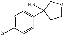 3-(4-broMophenyl)tetrahydrofuran-3-aMine