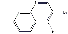 3,4-Dibromo-7-fluoroquinoline