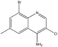4-Amino-8-bromo-3-chloro-6-methylquinoline
