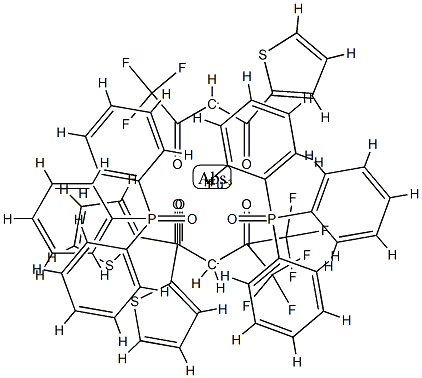 三[4,4,4-三氟-1-(2-噻吩基)-1,3-丁二酮]双(氧化三苯基膦)铕