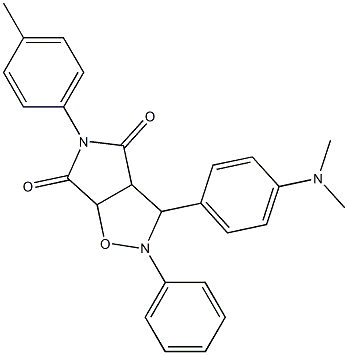 3-(4-(dimethylamino)phenyl)-2-phenyl-5-(p-tolyl)tetrahydro-4H-pyrrolo[3,4-d]isoxazole-4,6(5H)-dione