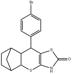 9-(4-bromophenyl)-3,7-dithia-5-azatetracyclo[9.2.1.0~2,10~.0~4,8~]tetradec-4(8)-en-6-one