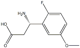 (3S)-3-AMINO-3-(2-FLUORO-5-METHOXYPHENYL)PROPANOIC ACID