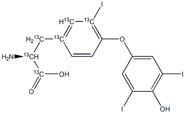 3,3',5'-Triiodo-L-thyronine-13C6