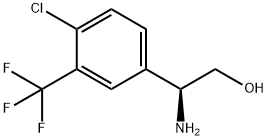 (S)-2-氨基-2-(4-氯-3-(三氟甲基)苯基)乙醇