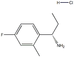 (S)-1-(4-Fluoro-2-Methylphenyl)propan-1-aMine hydrochloride