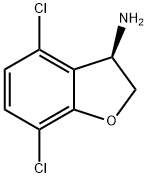 (3R)-4,7-DICHLORO-2,3-DIHYDRO-1-BENZOFURAN-3-AMINE