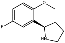 (R)-2-(5-氟-2-甲氧基苯基)吡咯烷