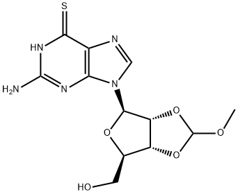 2'',3''-O-(Methoxymethylene)-6-thio-guanosine
