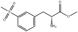 methyl (R)-2-amino-3-(3-(methylsulfonyl)phenyl)propanoate