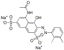 disodium 5-(acetylamino)-3-[(dimethylphenyl)azo]-4-hydroxynaphthalene-2,7-disulphonate