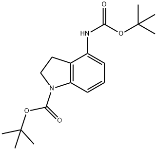 N-BOC-4-氨基BOC吲哚啉