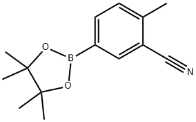 2-Methyl-5-(4,4,5,5-tetramethyl-1,3,2-dioxaborolan-2-yl)benzonitrile