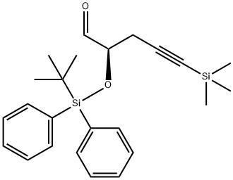 (2R)- 2-[[(1,1-DiMethylethyl)diphenylsilyl]oxy]-5-(triMethylsilyl)-4-pentynal