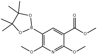 Methyl 2,6-diMethoxy-5-(4,4,5,5-tetraMethyl-1,3,2-dioxaborolan-2-yl)nicotinate