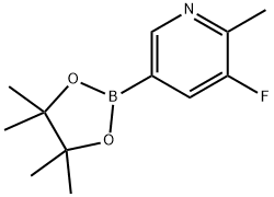 -FLUORO-2-METHYL-5-(4,4,5,5-TETRAMETHYL-1,3,2-DIOXABOROLAN-2-YL)PYRIDINE