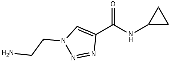 1-(2-Amino-ethyl)-1H-[1,2,3]triazole-4-carboxylic acid cyclopropylamide