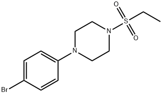 1-(4-BROMOPHENYL)-4-(ETHYLSULFONYL)PIPERAZINE