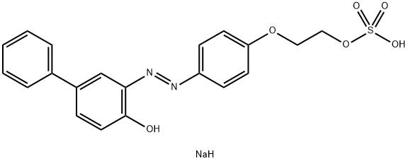 3-[[4-[2-(硫氧杂)乙氧基]苯基]偶氮[1,1'-联苯基]-4-醇钠
