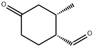Cyclohexanecarboxaldehyde, 2-methyl-4-oxo-, cis- (9CI)