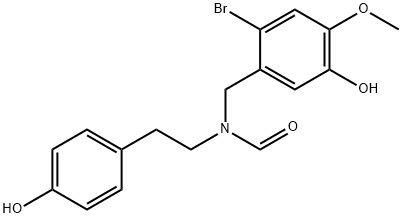 (N-(对羟基乙基)-N-(2-溴-5-羟基-4-甲氧基))甲酰胺