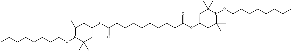 Bis-(1-octyloxy-2,2,6,6-tetramethylpiperidinyl)-sebacate