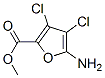 2-Furancarboxylicacid,5-amino-3,4-dichloro-,methylester(9CI)