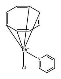 Rhodium, chloro[(1,2,5,6-<C)-1,3,5,7-cyclooctatetraene](pyridine)-
