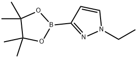 1-乙基-3-(4,4,5,5-四甲基-1,3,2-二氧硼杂环戊烷-2-基)-1H-吡唑