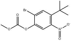 2-BROMO-4-TERT-BUTYL-5-NITROPHENYL METHYL CARBONATE