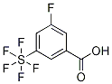 3-Fluoro-5-(pentafluorosulfur)benzoic acid