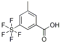 3-Methyl-5-(pentafluorosulfur)benzoic acid