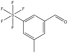 3-Methyl-5-(pentafluorosulfur)benzaldehyde