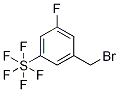 3-Fluoro-5-(pentafluorosulfur)benzyl bromide
